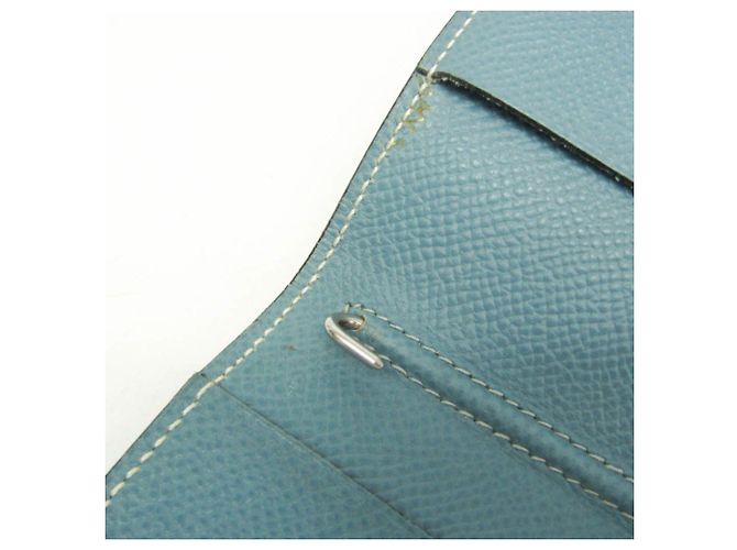 Hermès Hermes Agenda Pocket Size Planerhülle Blue Jean Vision Blau - Ansicht 9