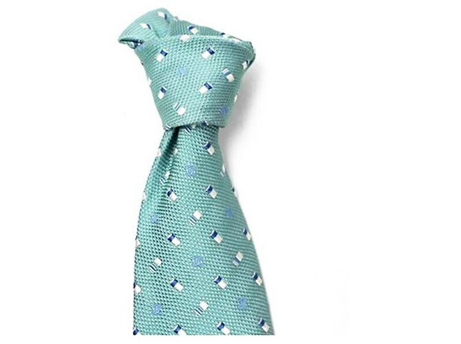 Cravatta in seta CHANEL da uomo Blu - vista 5