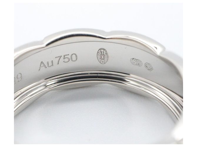 Anillo Chanel Coco Crush, Medium, Oro Blanco () - Tono plateado para mujer Plata - vista 4
