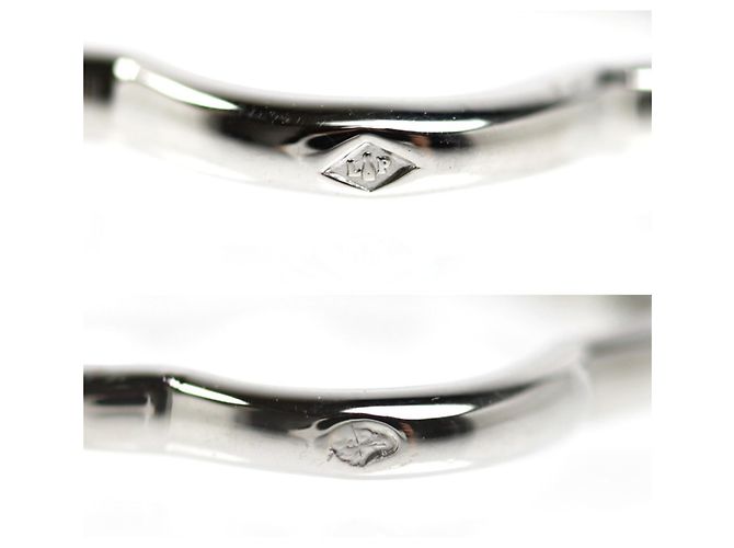 Anello Chanel in oro bianco 18K Camelia e diamante - vista 6