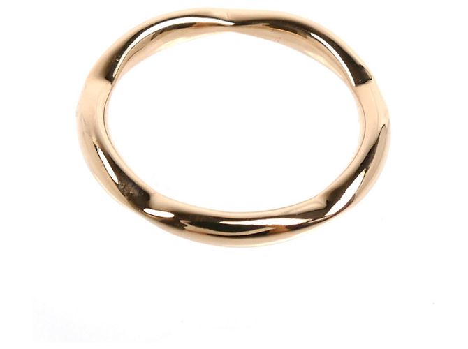 Chanel 18K Roségold Camellia Half Eternity Ring - Ansicht 4