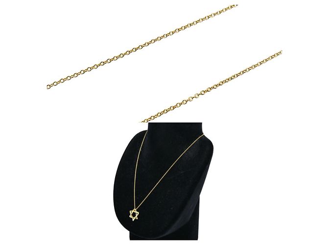 Collana Stella di Davide in oro giallo 18K di Tiffany & Co. - vista 4