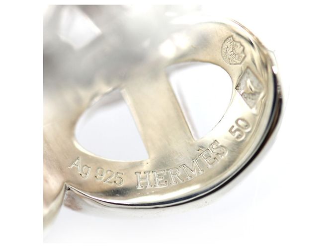 Ring Hermès Anello Chaine d'Ancre Enchainée GM in argento sterling 925 Hermes - vista 5