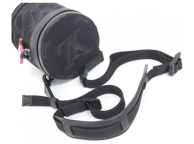 Louis Vuitton LOUIS VUITTON Borsa a tracolla Expand Double Polochon Nero - vista 7