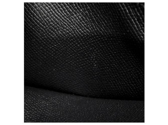 Hermès Constance Long Wallet, schwarzes Epsom-Leder, U Stamp, Schulter HERMES WALLET - Ansicht 10