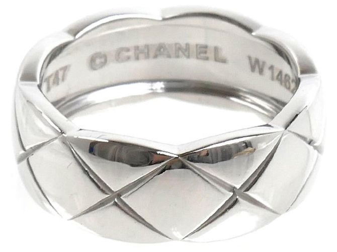 CHANEL Coco Crush Ring aus Weißgold, Größe Medium. Damen - Ansicht 3