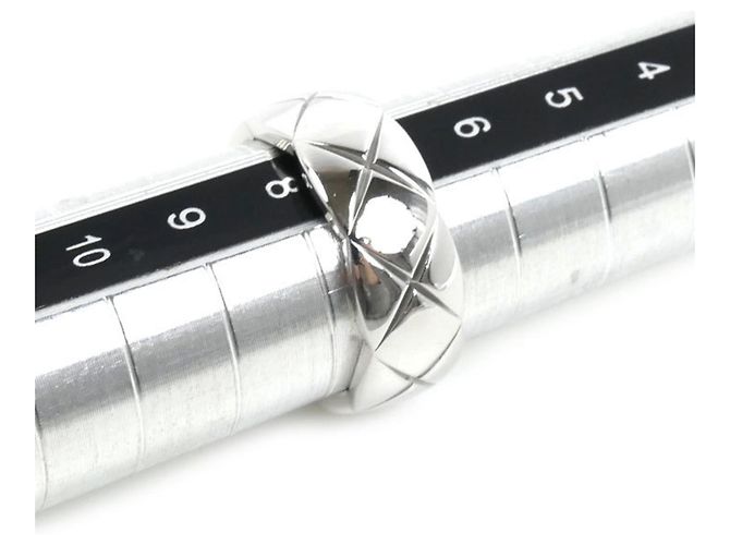 CHANEL Coco Crush Ring aus Weißgold, Größe Medium. Damen - Ansicht 6