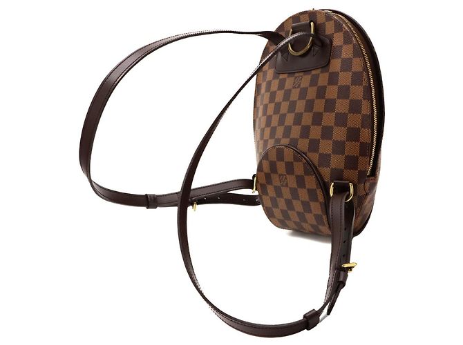 Louis Vuitton Damier Ellipse Sac A Dos Personal Backpack (Brown) Marrone - vista 3