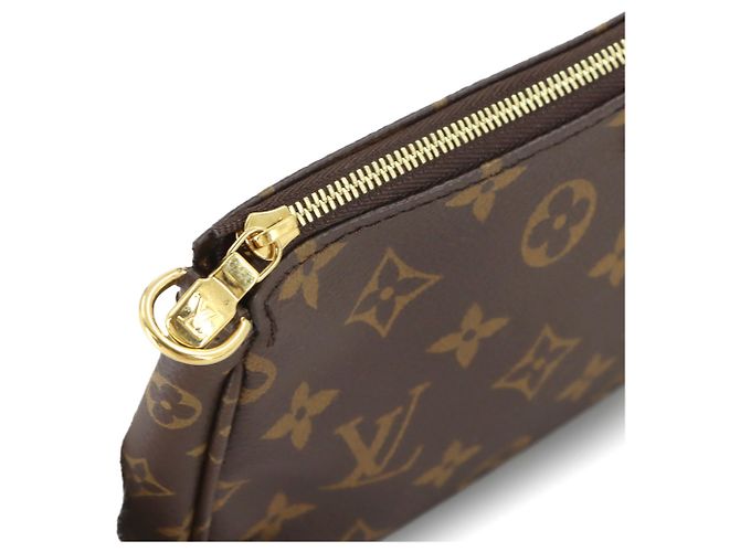 Borsa a tracolla Louis Vuitton Monogram Multi Pochette Accessoires Rose Clair Multicolore - vista 8