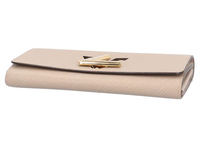 Cartera Twist Epi Long, Cuero, Mujer, LOUIS VUITTON Beige - vista 4