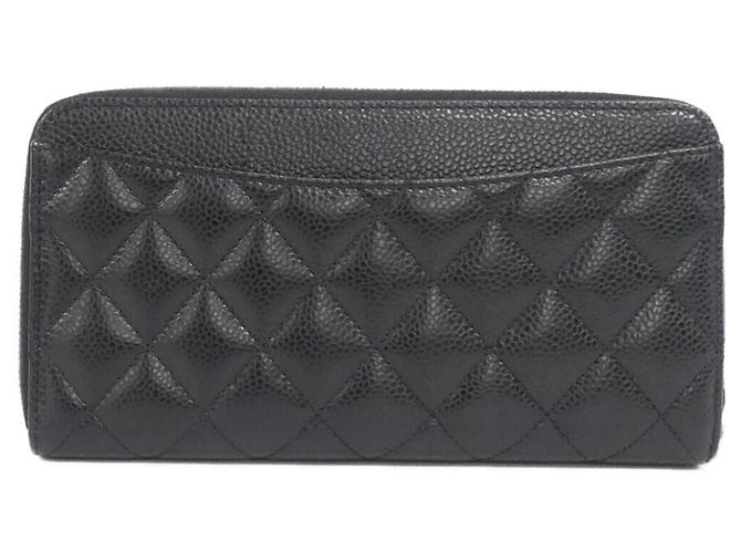 Chanel Timeless Classic Line Portemonnaie Schwarz - Ansicht 2