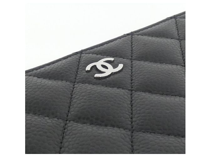 Chanel Timeless Classic Line Portemonnaie Schwarz - Ansicht 5