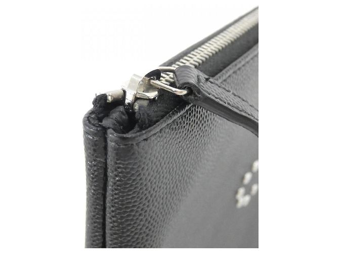 Pochette Chanel Deauville Line Nero - vista 4