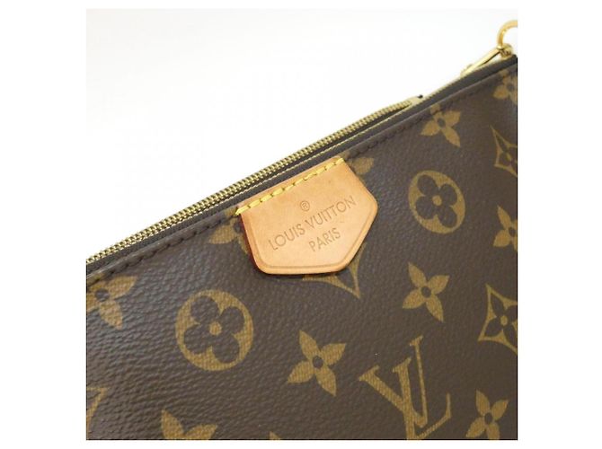 Bolso de hombro Louis Vuitton Monogram Multi Pochette Accessoires Caqui - vista 4