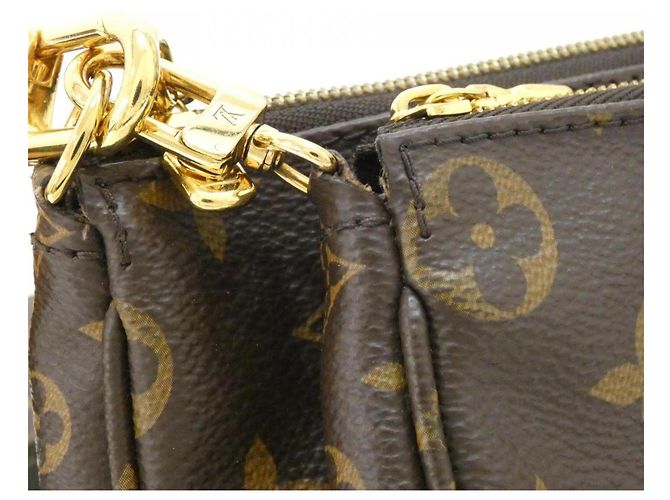 Bolso de hombro Louis Vuitton Monogram Multi Pochette Accessoires Caqui - vista 5