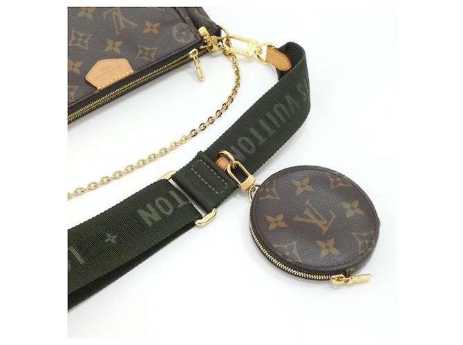 Bolso de hombro Louis Vuitton Monogram Multi Pochette Accessoires Caqui - vista 6