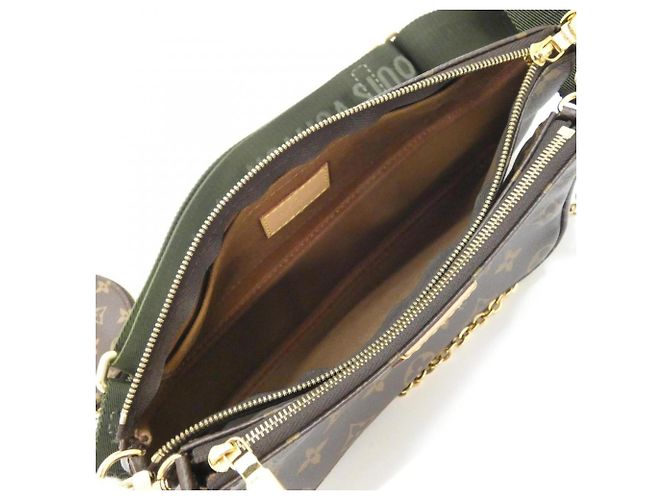 Bolso de hombro Louis Vuitton Monogram Multi Pochette Accessoires Caqui - vista 7