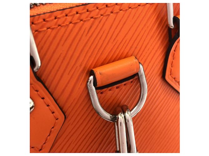 Zaino Louis Vuitton Alma Arancione - vista 5