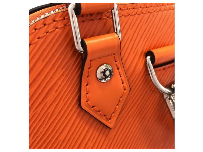 Zaino Louis Vuitton Alma Arancione - vista 6