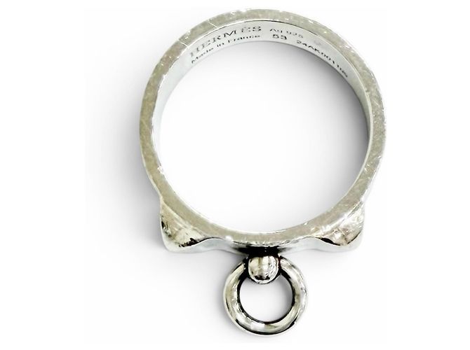Hermès HERMES Collier de Chien Ring, modello, argento sterling, taglia , realizzato in Francia, peso ., donna, altamente raccomandato! - vista 6