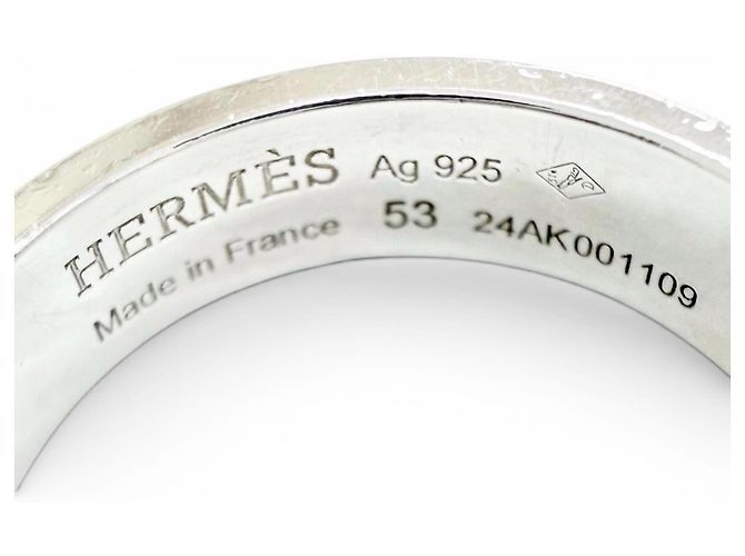 Hermès HERMES Collier de Chien Ring, modello, argento sterling, taglia , realizzato in Francia, peso ., donna, altamente raccomandato! - vista 7