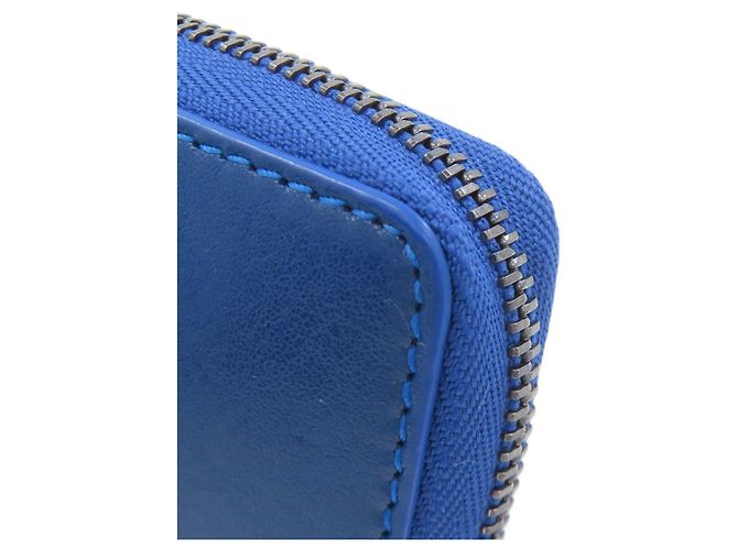 Porta-moedas com logo Jimmy Choo, couro, para mulher - vista 13
