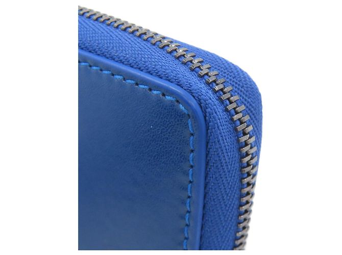 Porta-moedas com logo Jimmy Choo, couro, para mulher - vista 14