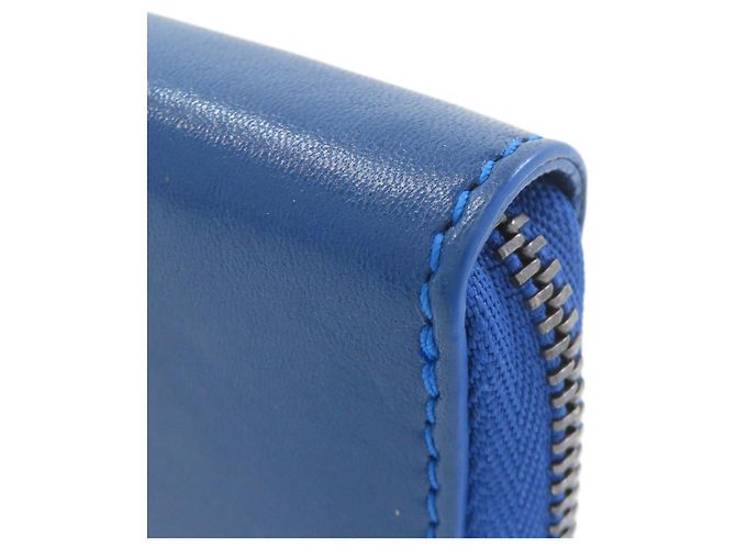 Porta-moedas com logo Jimmy Choo, couro, para mulher - vista 16