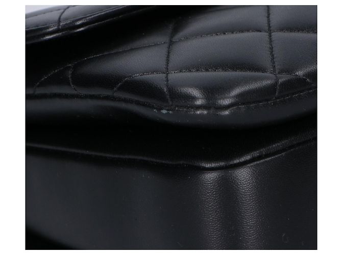 CHANEL (Serial Number ) Bolso de mano y de hombro con cadena en piel de cordero negro Trendy CC - Mujer - vista 9
