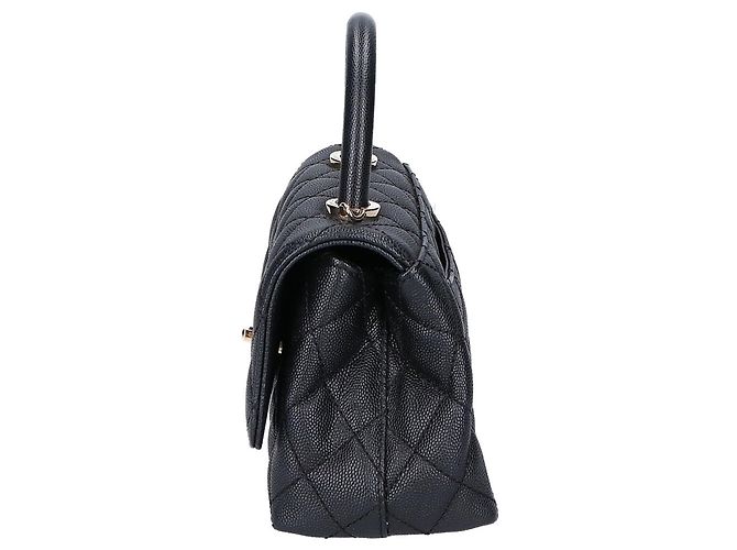 Bolso CHANEL Caviar Skin Coco Handle XXS de hombro - Black Mujer Negro - vista 2