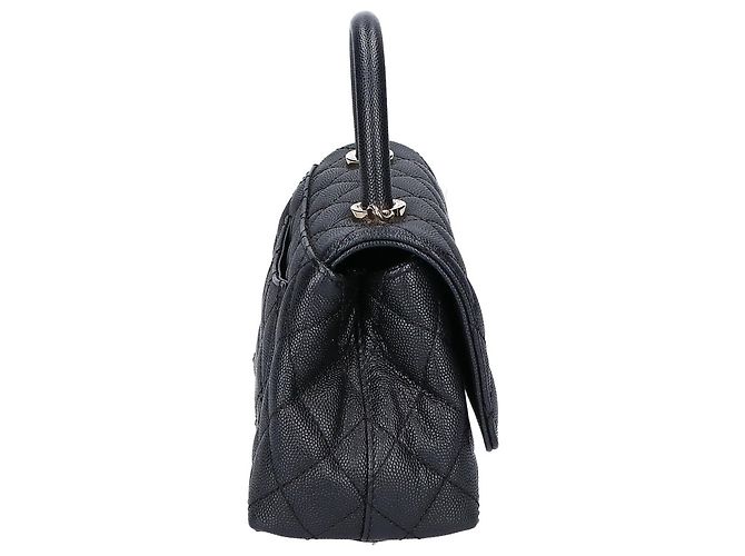 Bolso CHANEL Caviar Skin Coco Handle XXS de hombro - Black Mujer Negro - vista 4
