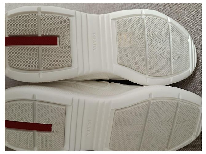 Prada Tecno Bike Sneaker - Weiß - Ansicht 11