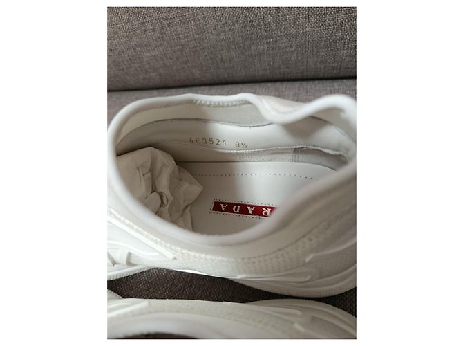 Prada Tecno Bike Sneaker - Weiß - Ansicht 14