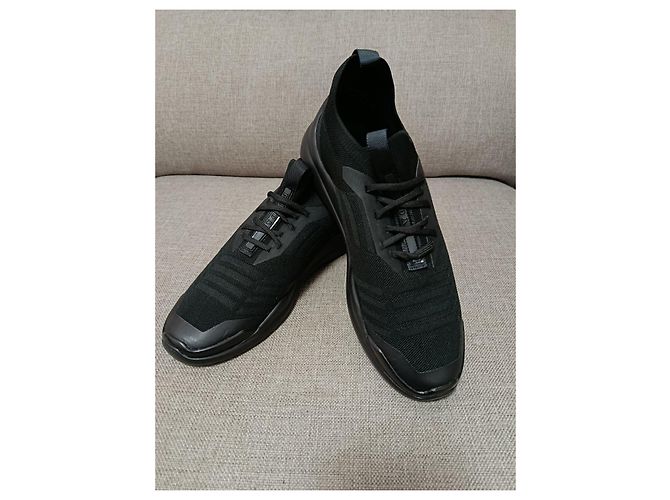 Sneakers Prada Knit Nere Nero - vista 12