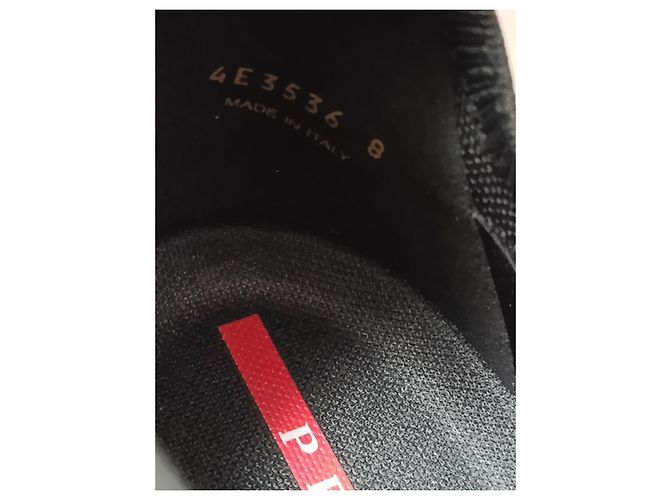 Sneakers Prada Knit Nere Nero - vista 15