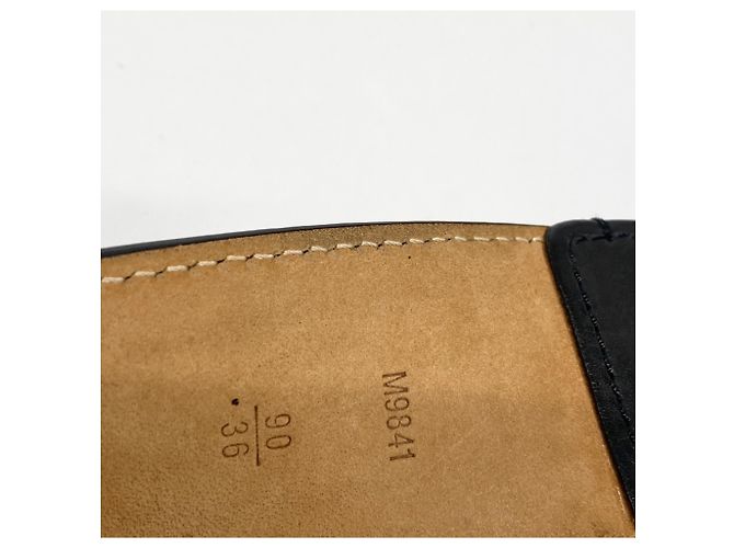 Cintura Louis Vuitton da uomo Eldorado Nero - vista 3