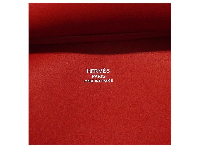 Hermès Hermes Jypsiere Mini Schultertasche Rot - Ansicht 5