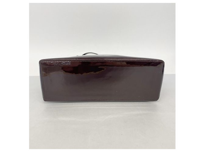 Borsa Louis Vuitton Vernis Wilshire PM M93641 Amarante Bordò - vista 3