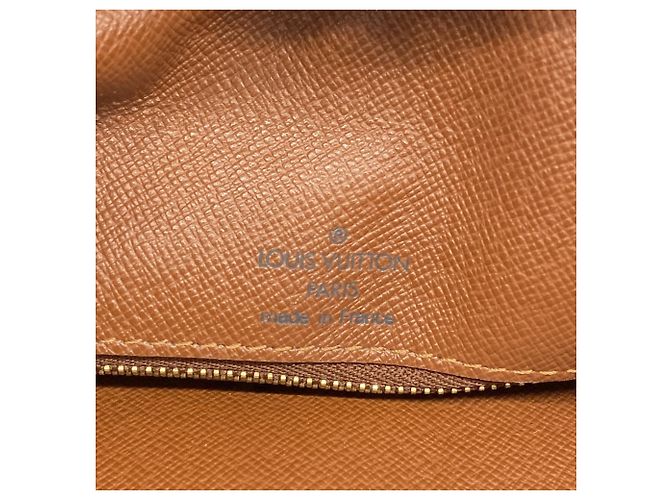 Borsa a Spalla Louis Vuitton Monogram Boulogne 30 Marrone - vista 5
