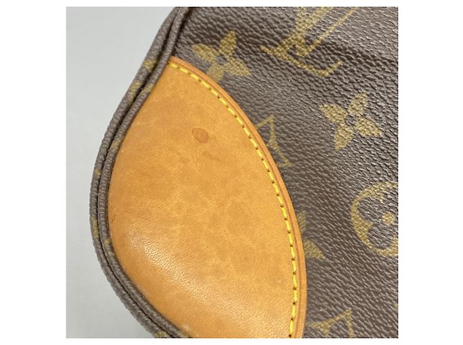 Borsa a Spalla Louis Vuitton Monogram Boulogne 30 Marrone - vista 6