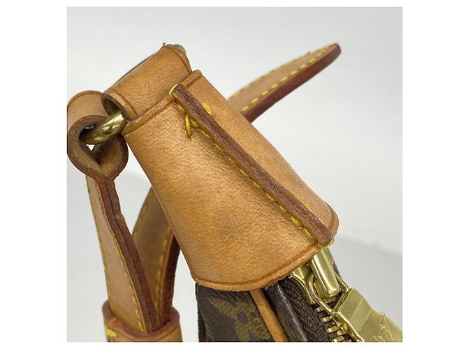 Borsa a Spalla Louis Vuitton Monogram Boulogne 30 Marrone - vista 7