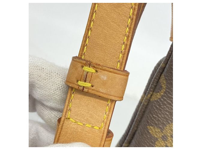 Borsa a Spalla Louis Vuitton Monogram Boulogne 30 Marrone - vista 8