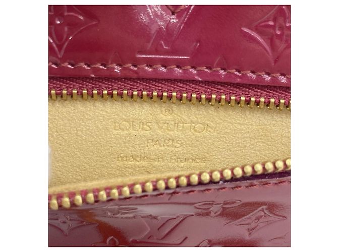 Bolso Louis Vuitton Vernis Pochette Papillon Raspberry Roja - vista 5