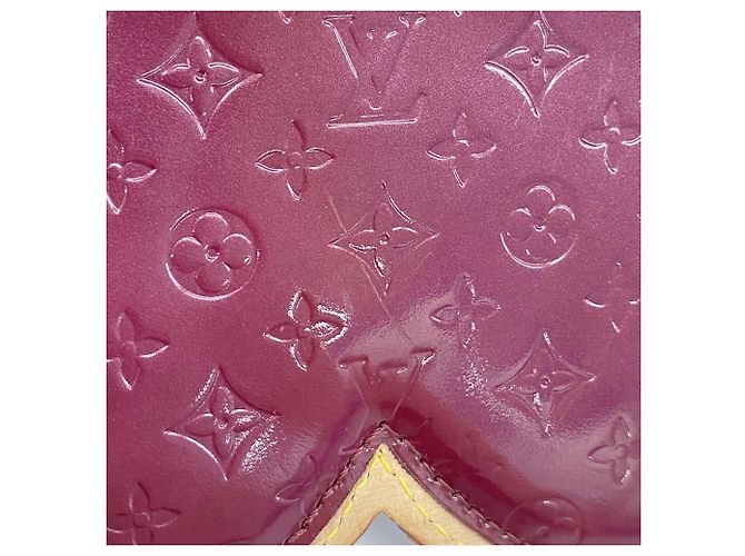 Bolso Louis Vuitton Vernis Pochette Papillon Raspberry Roja - vista 7