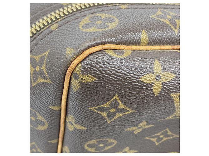 Borsa Louis Vuitton Boston Monogram Sirius 45 Marrone - vista 10