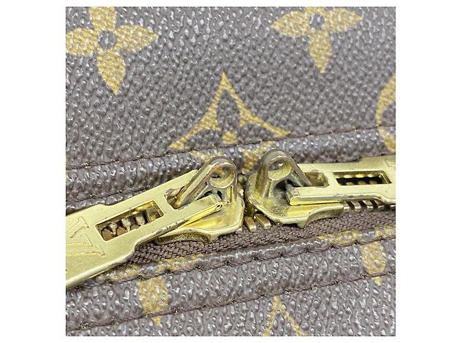 Borsa Louis Vuitton Boston Monogram Sirius 45 Marrone - vista 16