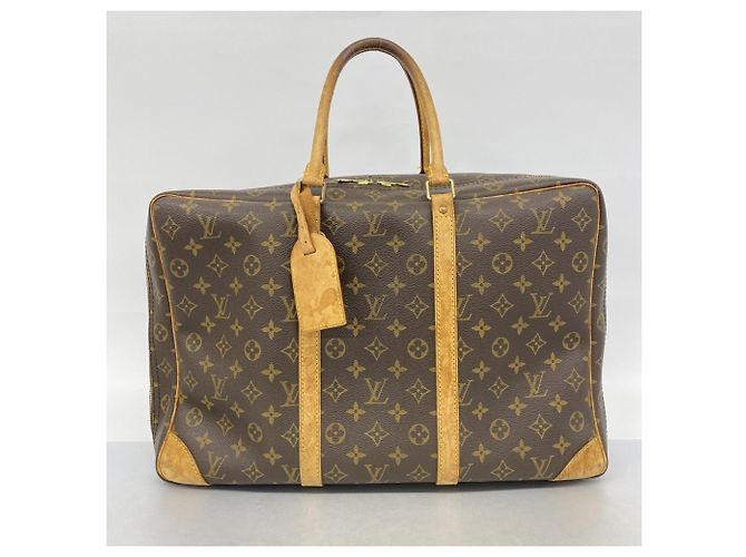 Borsa Louis Vuitton Boston Monogram Sirius 45 Marrone - vista 17