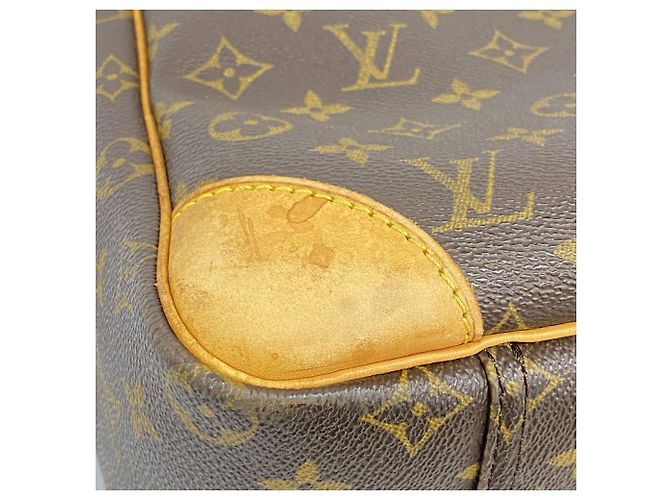 Borsa Louis Vuitton Boston Monogram Sirius 45 Marrone - vista 9