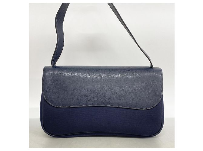 Hermès Borsa a tracolla Hermes Colorado MM Blu navy - vista 10