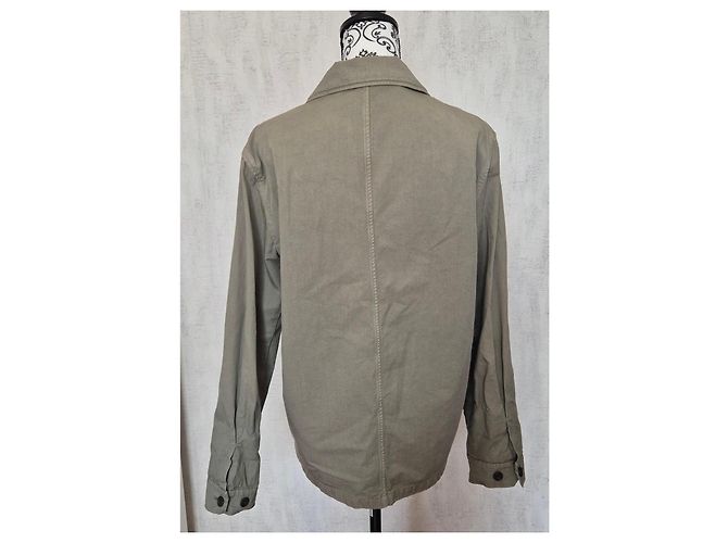Hartford Alternative Classics Sobrecamicia da Uomo - Cotone Kaki - vista 3